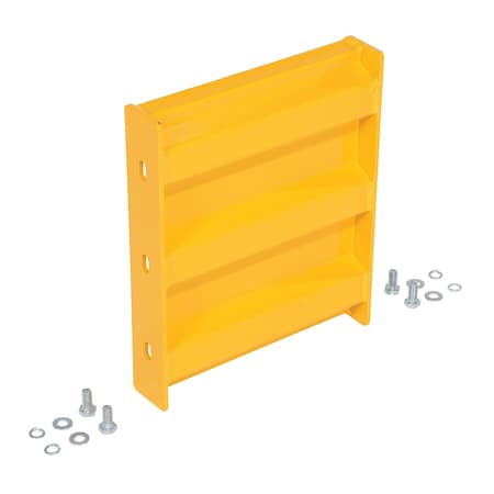 Vestil Bolt-On Style Guard Rail 1 Ft Galvanized GR-F3R-BO-1-YL